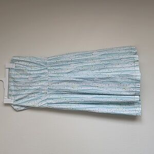 Beebop And Wally NYC Gladys Strapless Dress Birchtree Birds Size Small